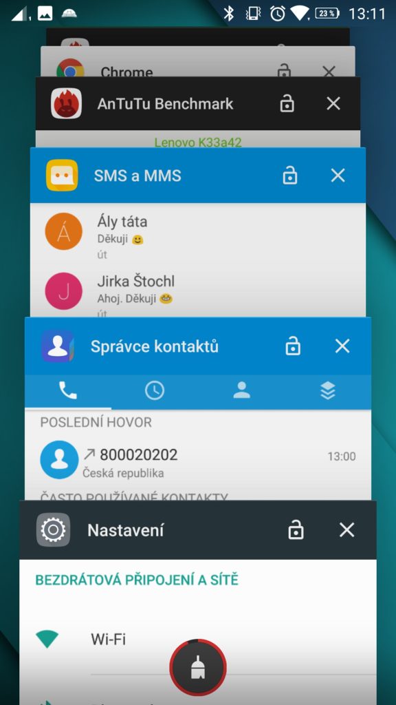 Lenovo K6 Power system multitasking