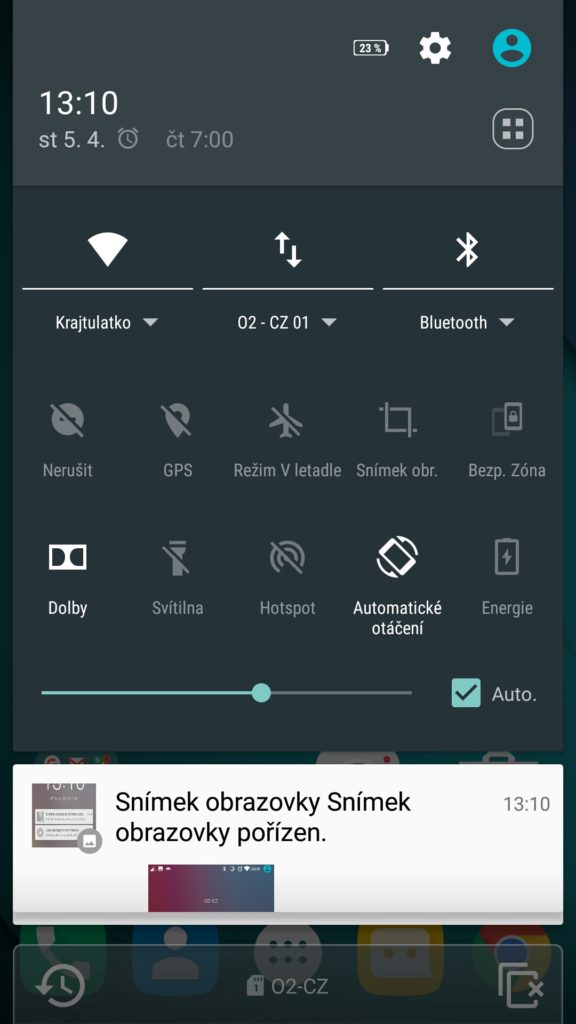 Lenovo K6 Power system notifikacni lista 21