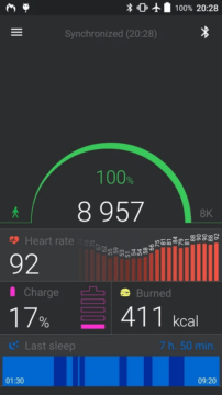 Mi Band Master - alternativní aplikace k náramku Mi Band