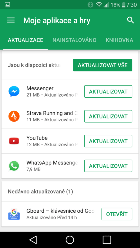 Moje aplikace Google Play 5