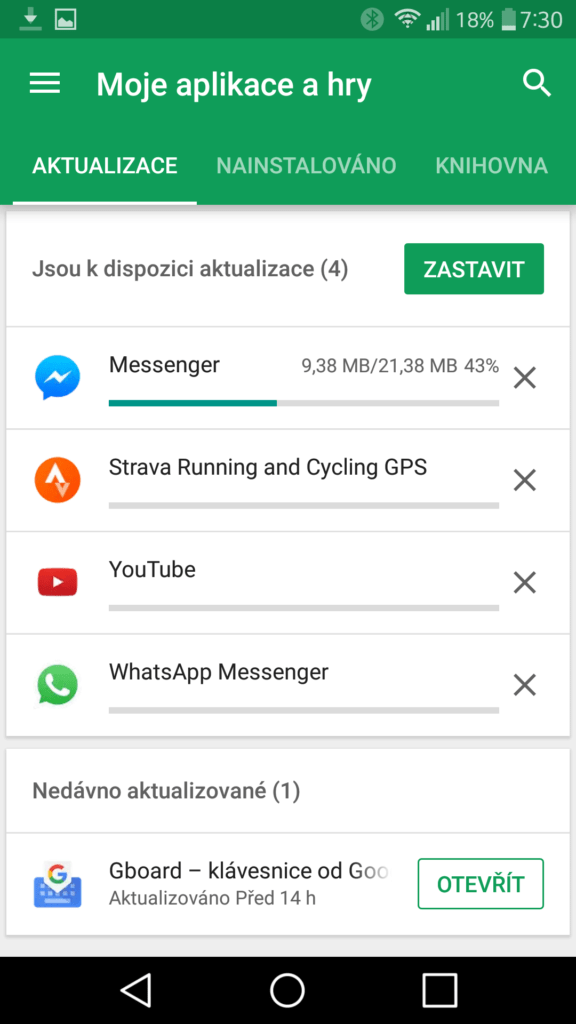 Moje aplikace Google Play 6