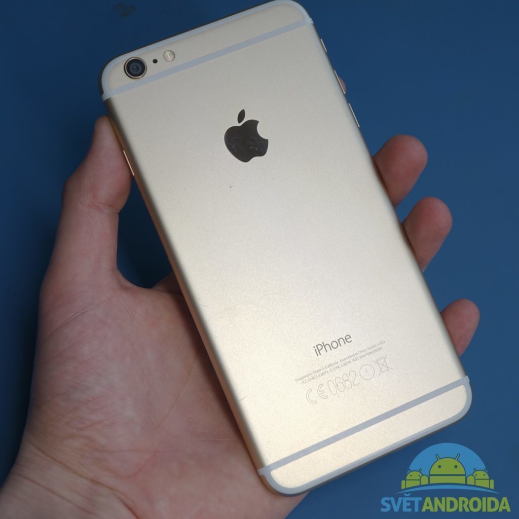 Poškození při pádu iPhone 6 Plus 4