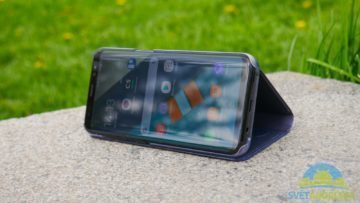 Recenze Samsung S8 obal displej viditelnost