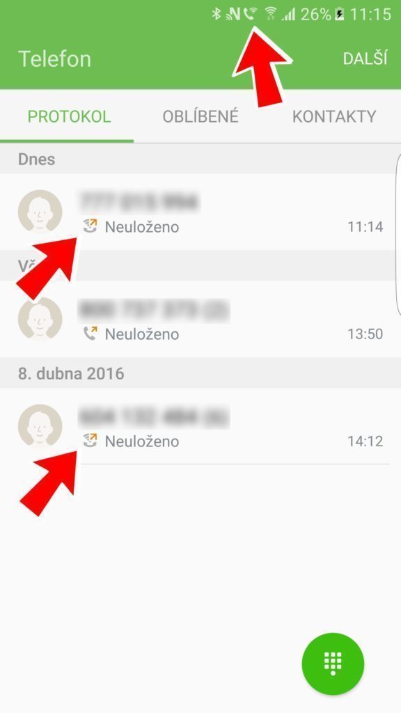 T Mobile Wi Fi volání voWiFi
