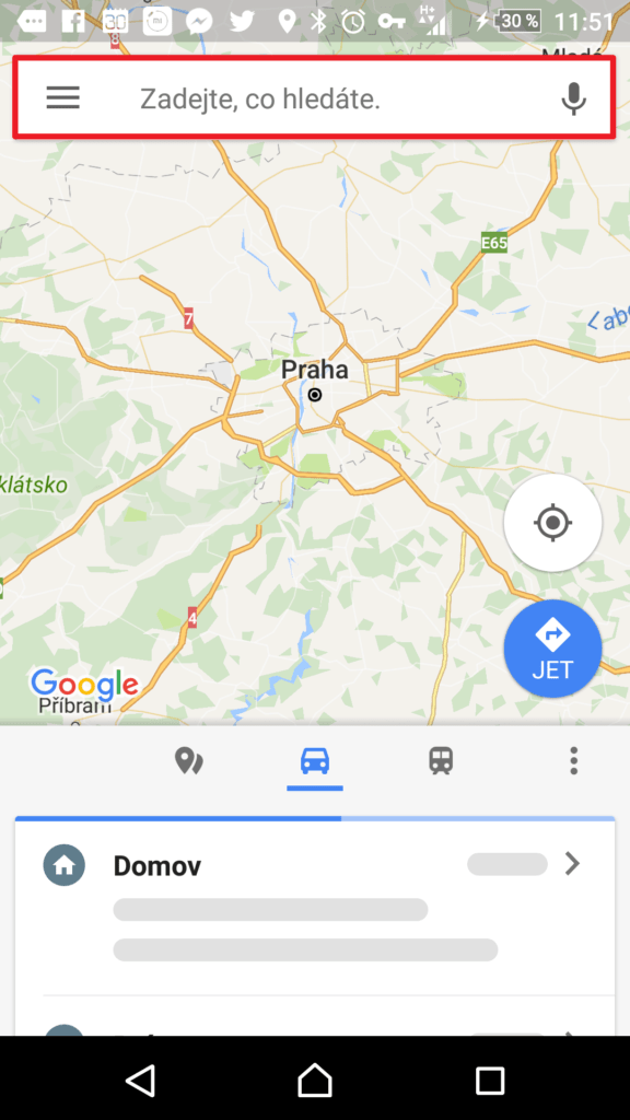 Vyhledávácí pole