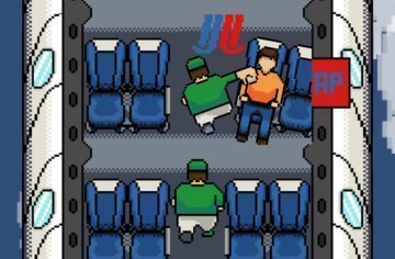 Remove Airline Passenger: návyková hra na motivy skutečné události