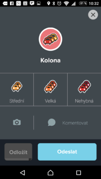 Hlášení kolony