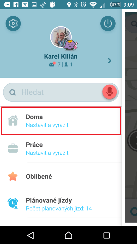 Zvolte Doma nebo Práce