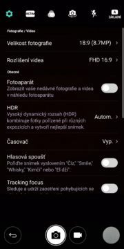 LG G6 fotoaparat aplikace 2