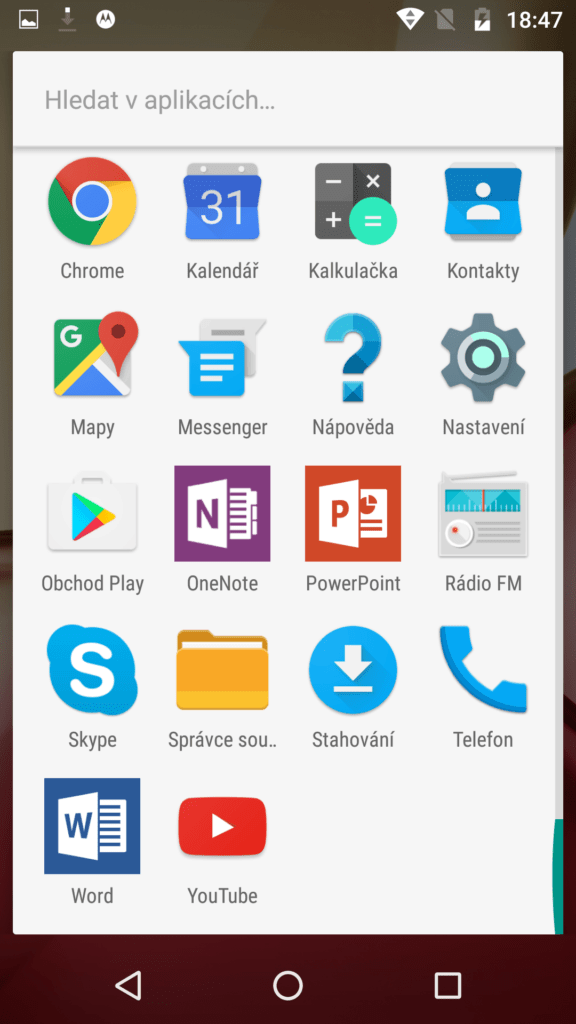 Lenovo Moto M aplikace 2