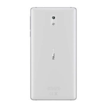 Nokia 3 Silver White back