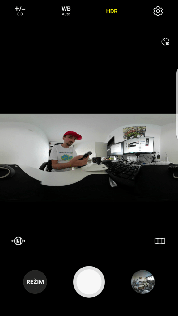 Samsung Gear 360 screenshot aplikace 10