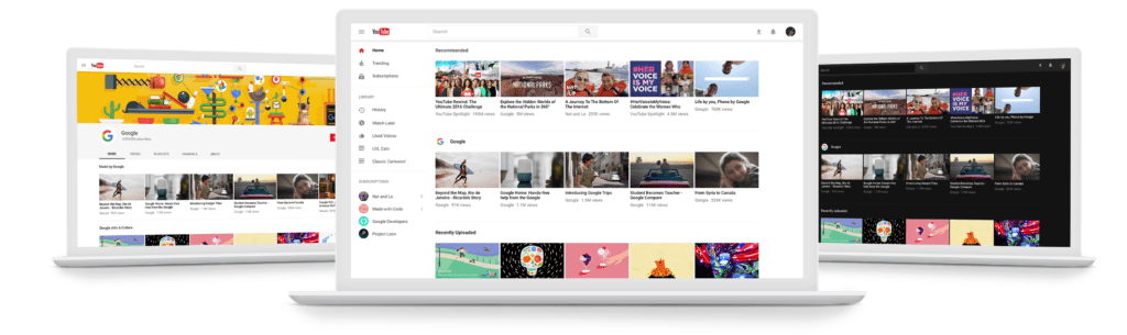 YouTube design YouTube design