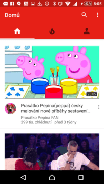 OGYouTube vypadá jako YouTube