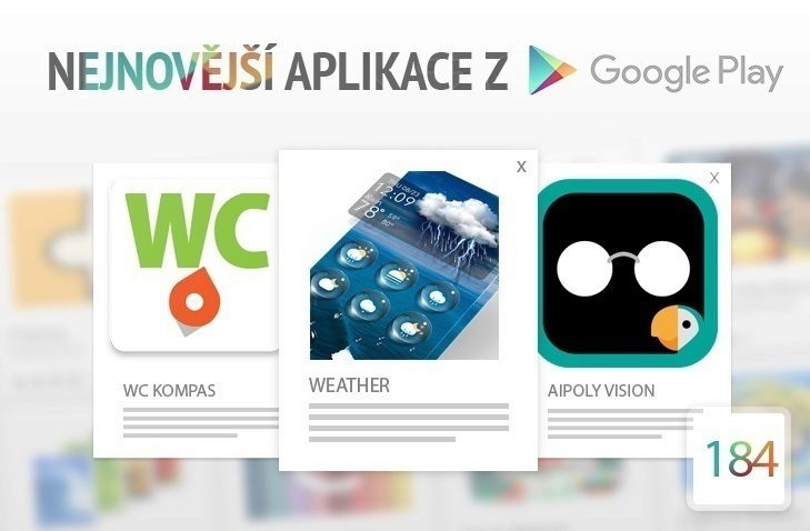 nejnovejsi aplikace z google play 184 predpoved pocasi weather