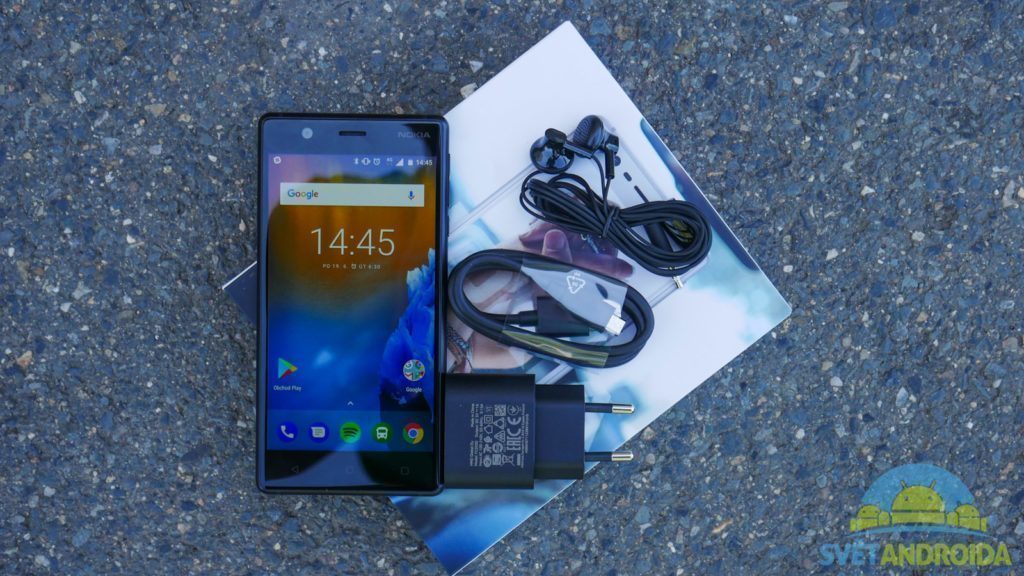 Nokia 3 obsah baleni