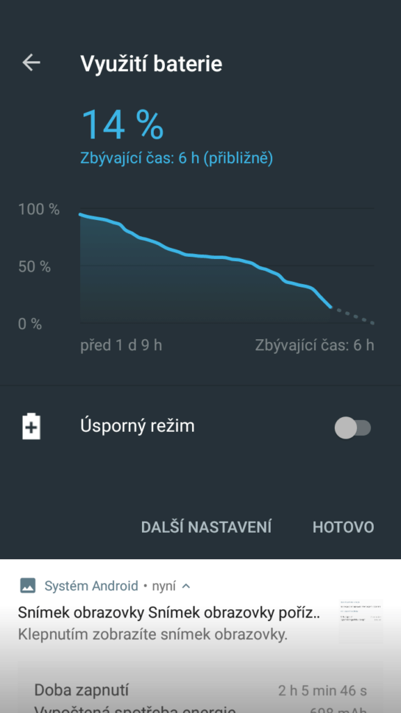Nokia 3 vydrz baterie 3