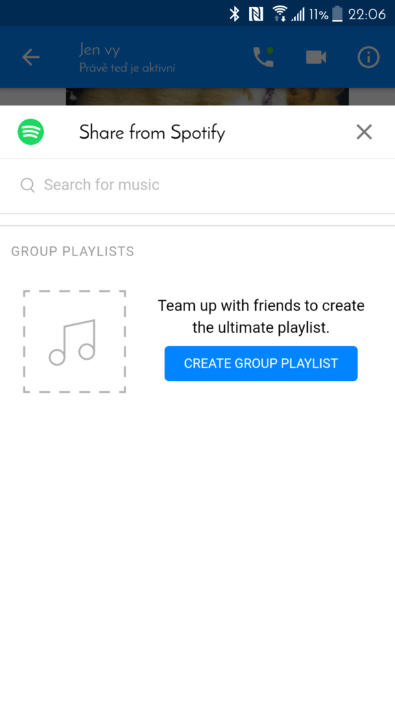 Rozsireni spotify 1