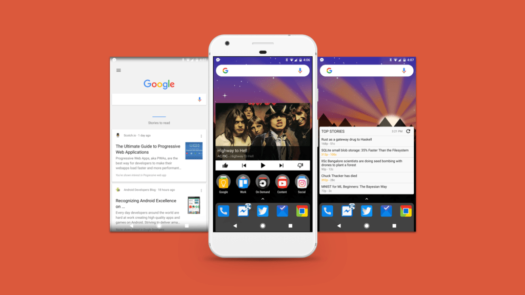 Nova Launcher s Google Now