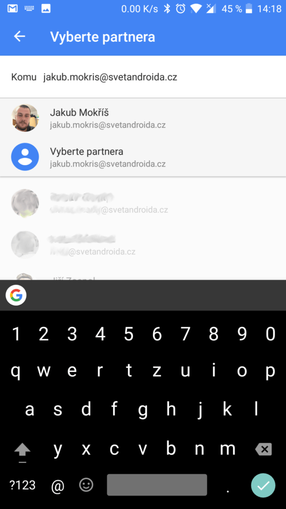 google sdileni2