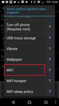 Nastavení Wi-Fi