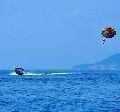 parasailing