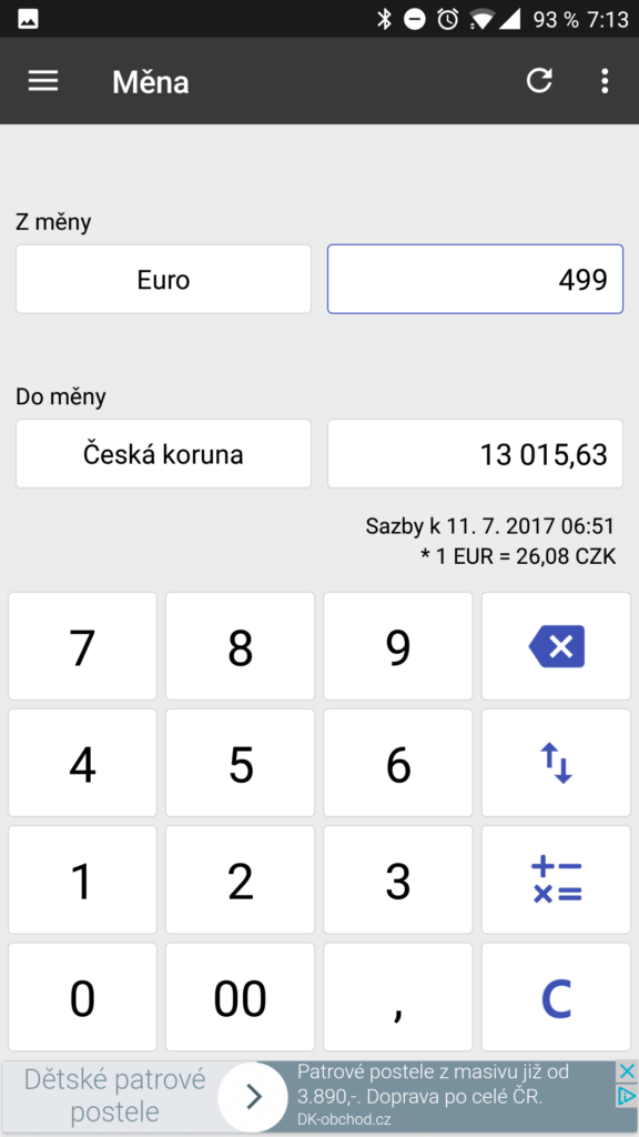 Převodník měn