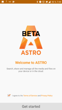 ASTRO File Manager BETA
