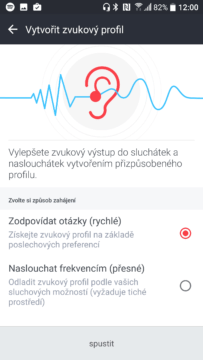 HTC 10-zvuk, nastavení 3