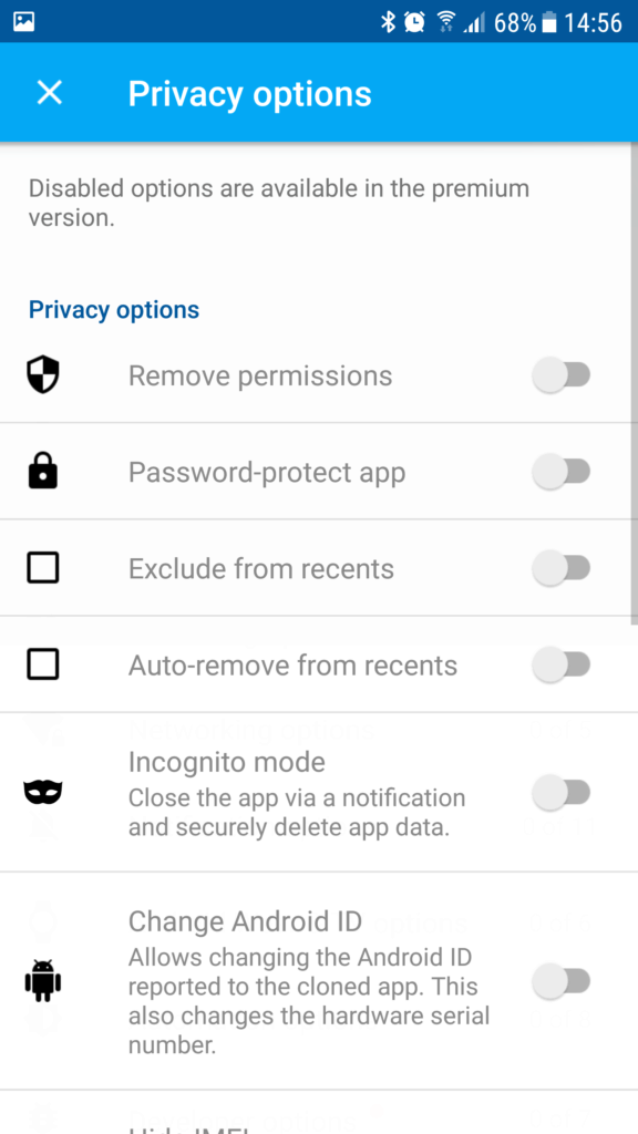 Jak klonovat aplikace App Cloner 16