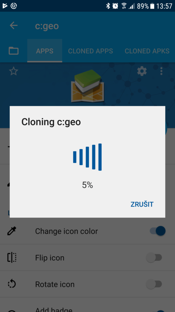 Jak klonovat aplikace App Cloner 2