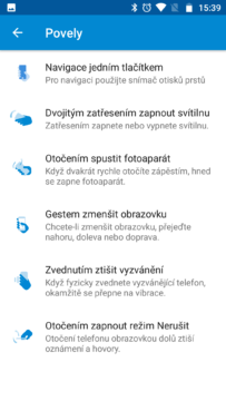 Moto G5 Plus funkce (3)