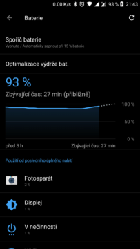 OnePlus 5 baterie