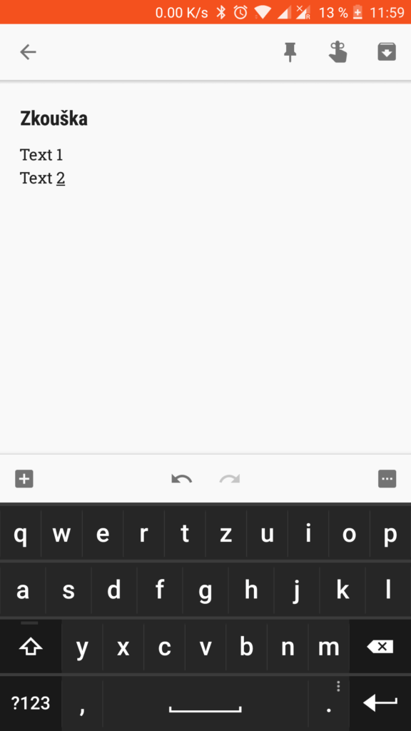 Poznamky Google Keep 1