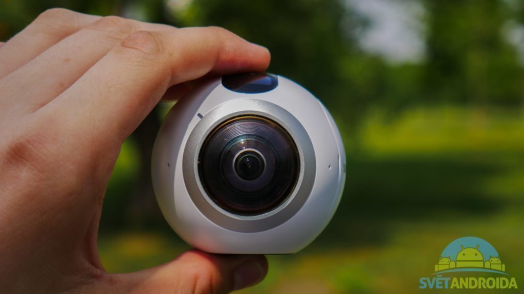 Samsung Gear 360 konstrukce bez nohy