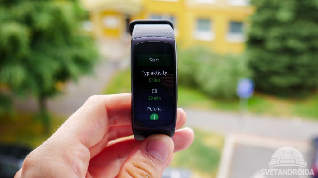 Samsung Gear Fit 2 aplikace cvičení 3 of 3