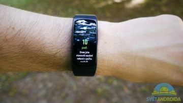 Samsung Gear Fit 2 – displej, aplikace 3