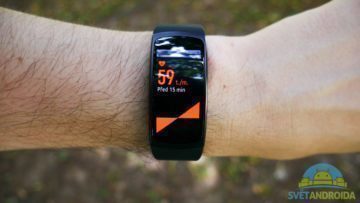 Samsung Gear Fit 2 – displej, aplikace 6