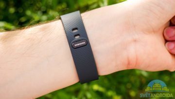 Samsung Gear Fit 2 konstrukce pásek