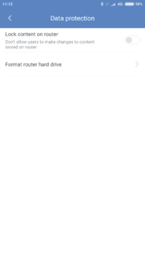Xiaomi Mi R1D app data protect