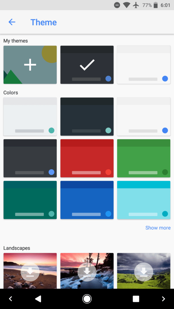 Klávesnice Gboard