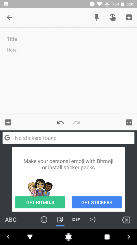 Klávesnice Gboard