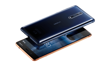 Nokia 8 konstrukce zadni strana