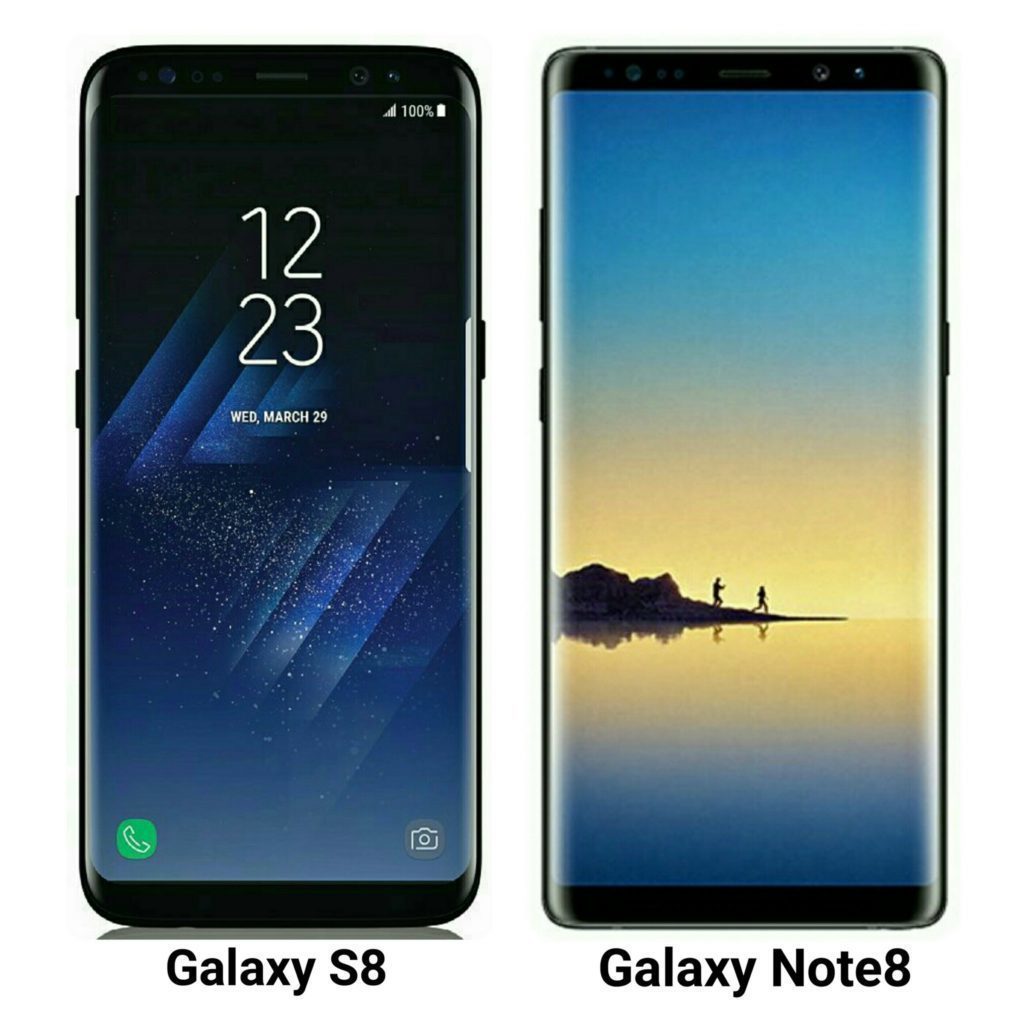 Telefon Galaxy Note 8 vs Galaxy S8