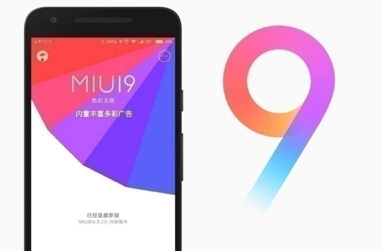 beta verze miui 9 xiaomi telefony