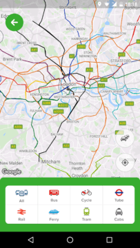 CityMapper mapa