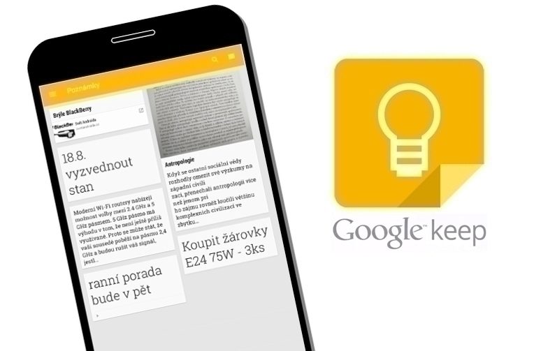 Užitečné triky Google Keep, o kterých jste možná ani nevěděli.