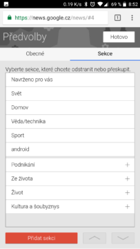 google zpravy poplatky