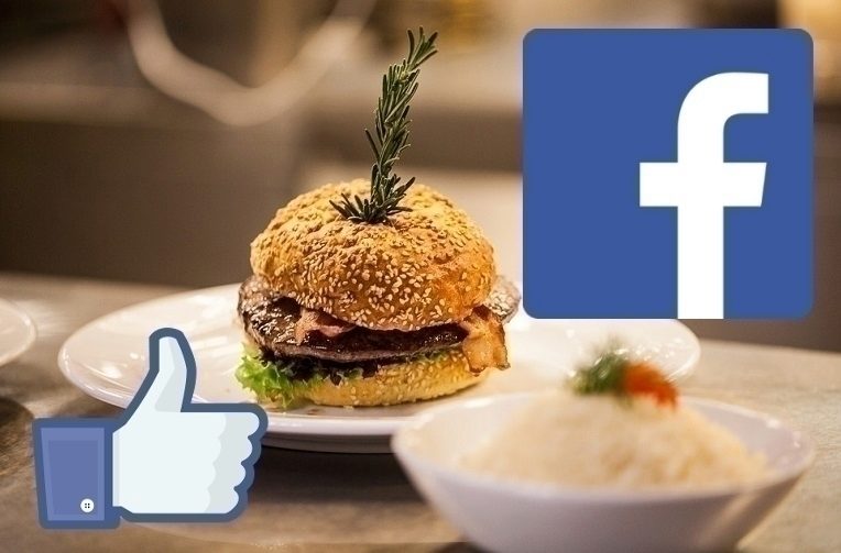 jidlo facebook video reklama