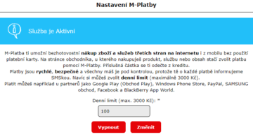 podvodne sms vypnuti m-platby